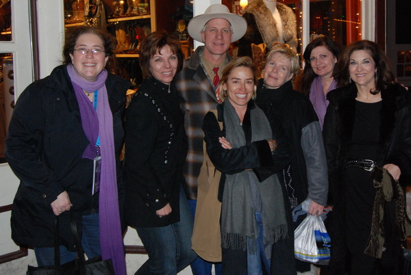 Julie, Danna - Cowboy Shop Owner, Buck, Tina, Cindy, Maureen Sehr, and Gail Zawacki
